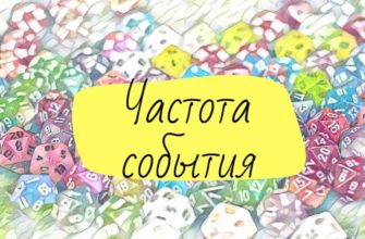 Частота события
